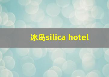 冰岛silica hotel